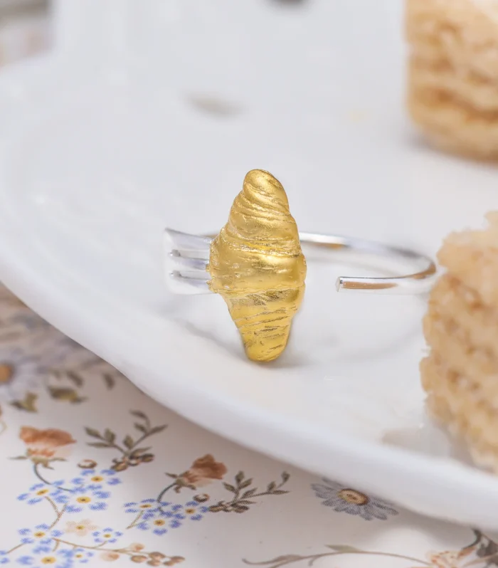 Delightful Croissant Ring